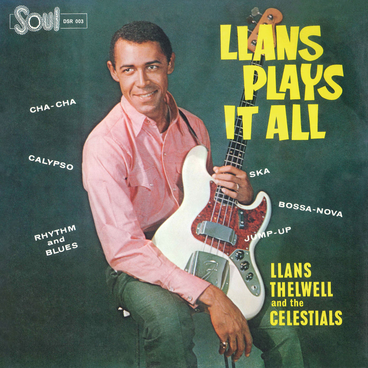 Llans Thelwell – Llans Plays It All vinyl cover