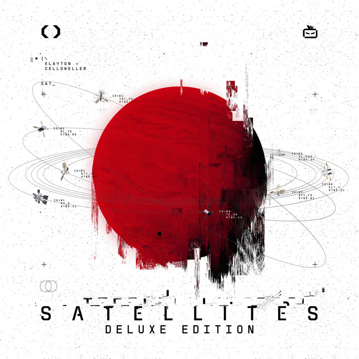 Celldweller – Satellites vinyl record cover
