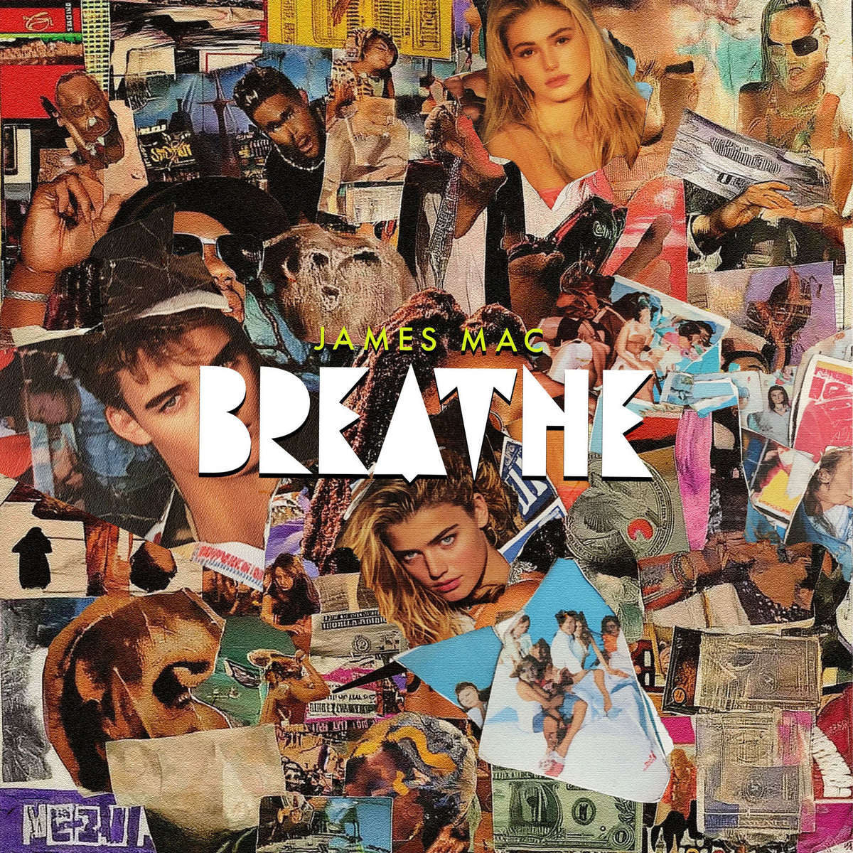 James Mac – Breathe vinyl cover