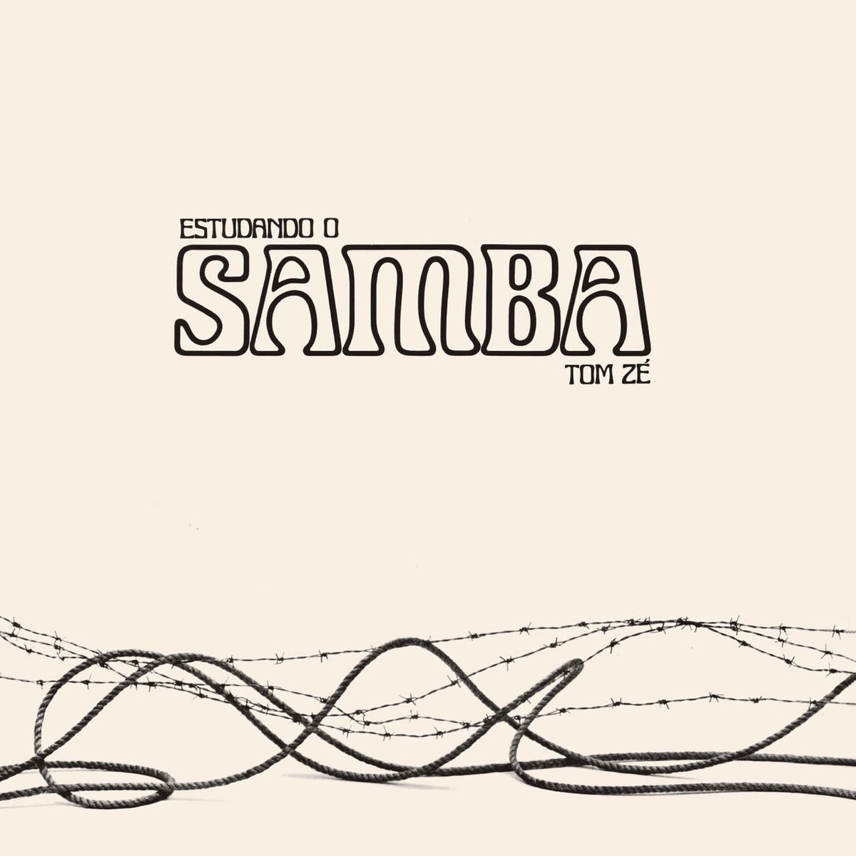 Tom Zé – Estudando o samba vinyl cover
