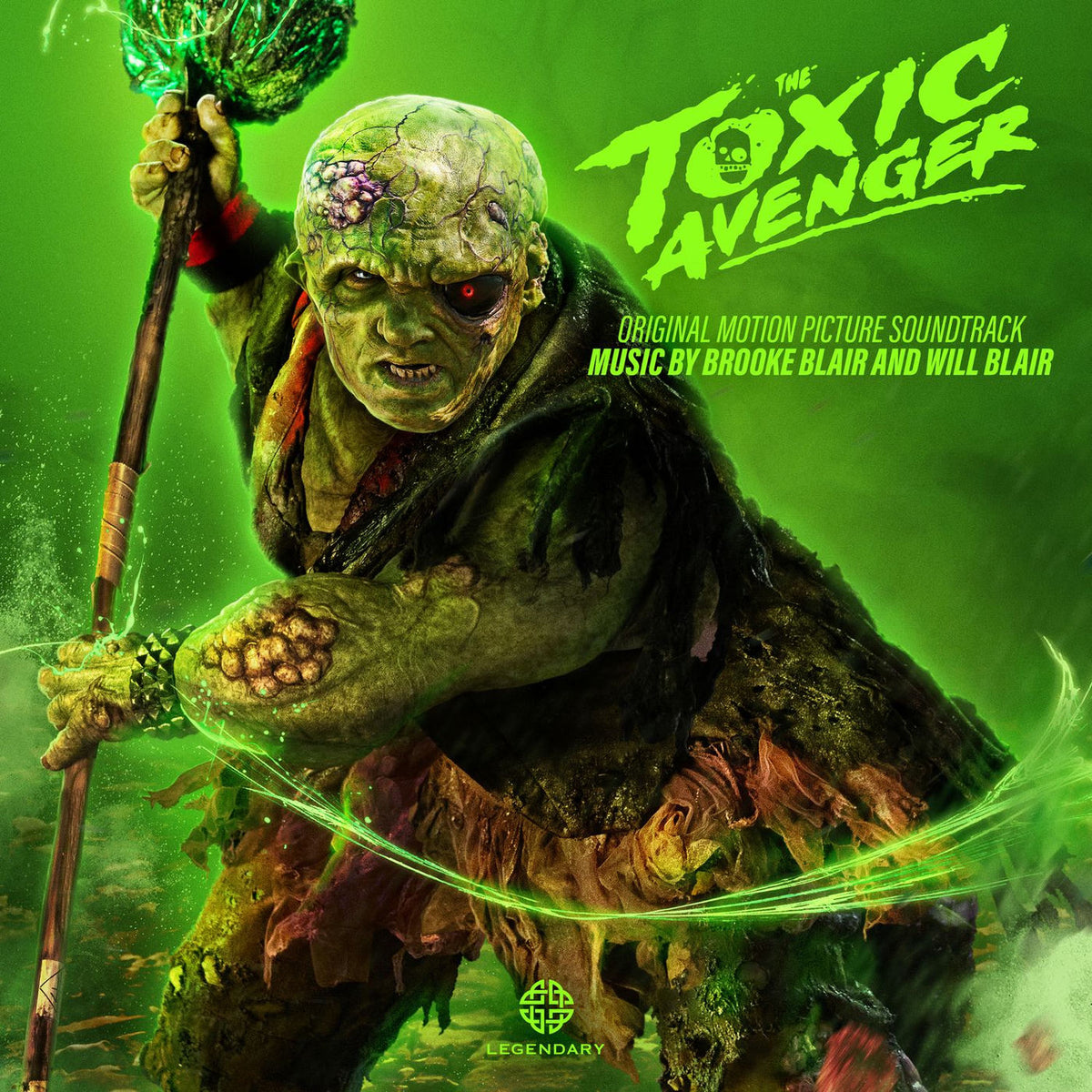Brooke Blair – The Toxic Avenger (Original Motion Picture Soundtrack) vinyl cover