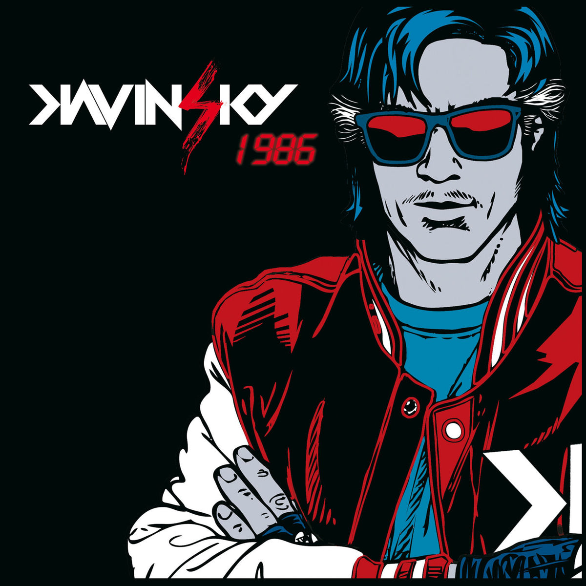 Kavinsky – 1986 vinyl cover
