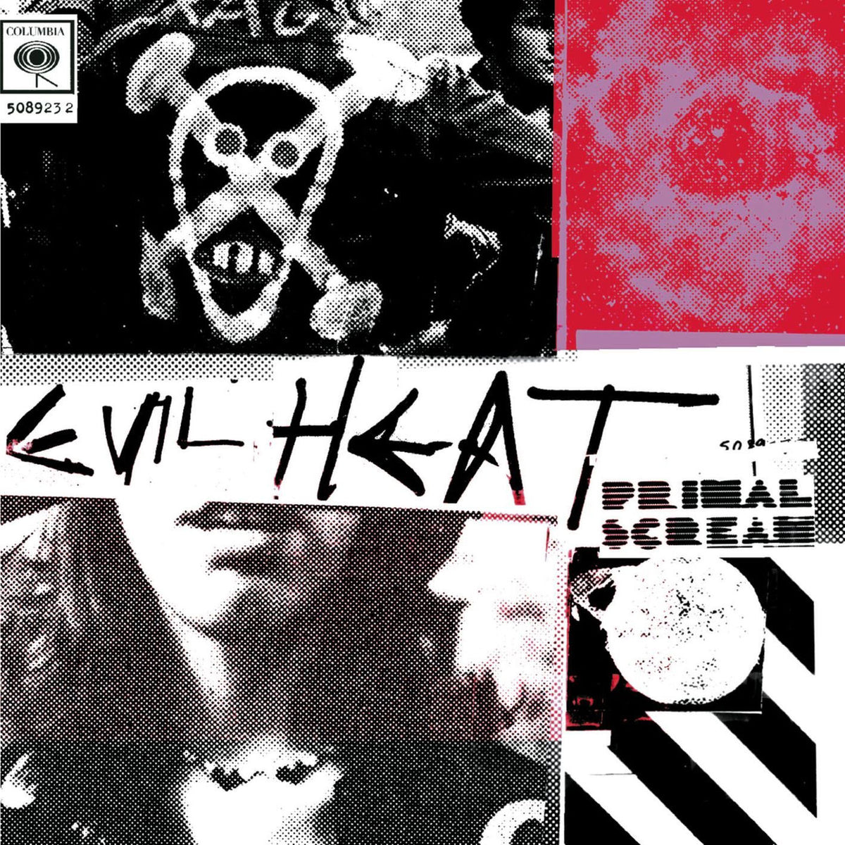 Primal Scream – Evil Heat vinyl record cover