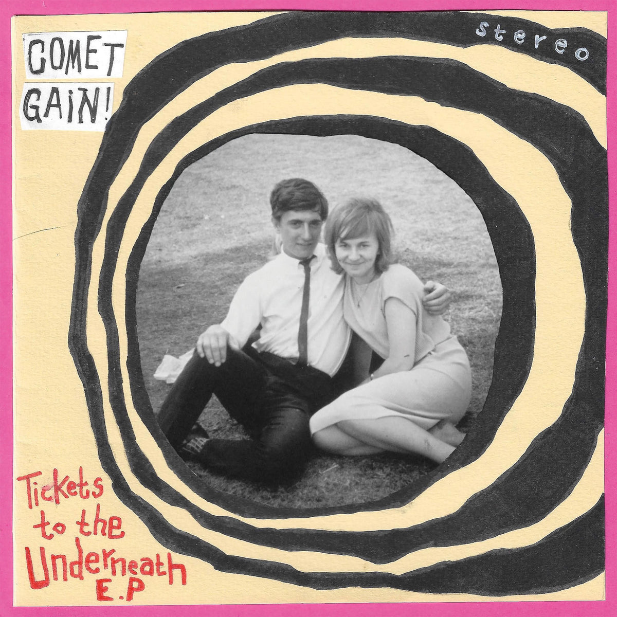 Comet Gain – Tickets To The Underneath vinyl cover