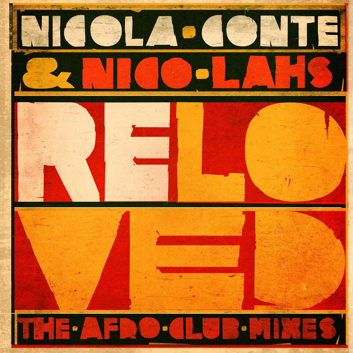 Nicola Conte – Reloved (The Afro Club Mixes) vinyl cover