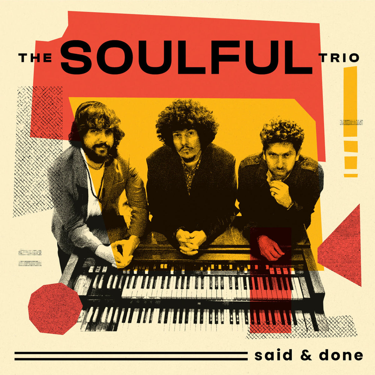 The Soulful Trio – Said & Done vinyl record cover
