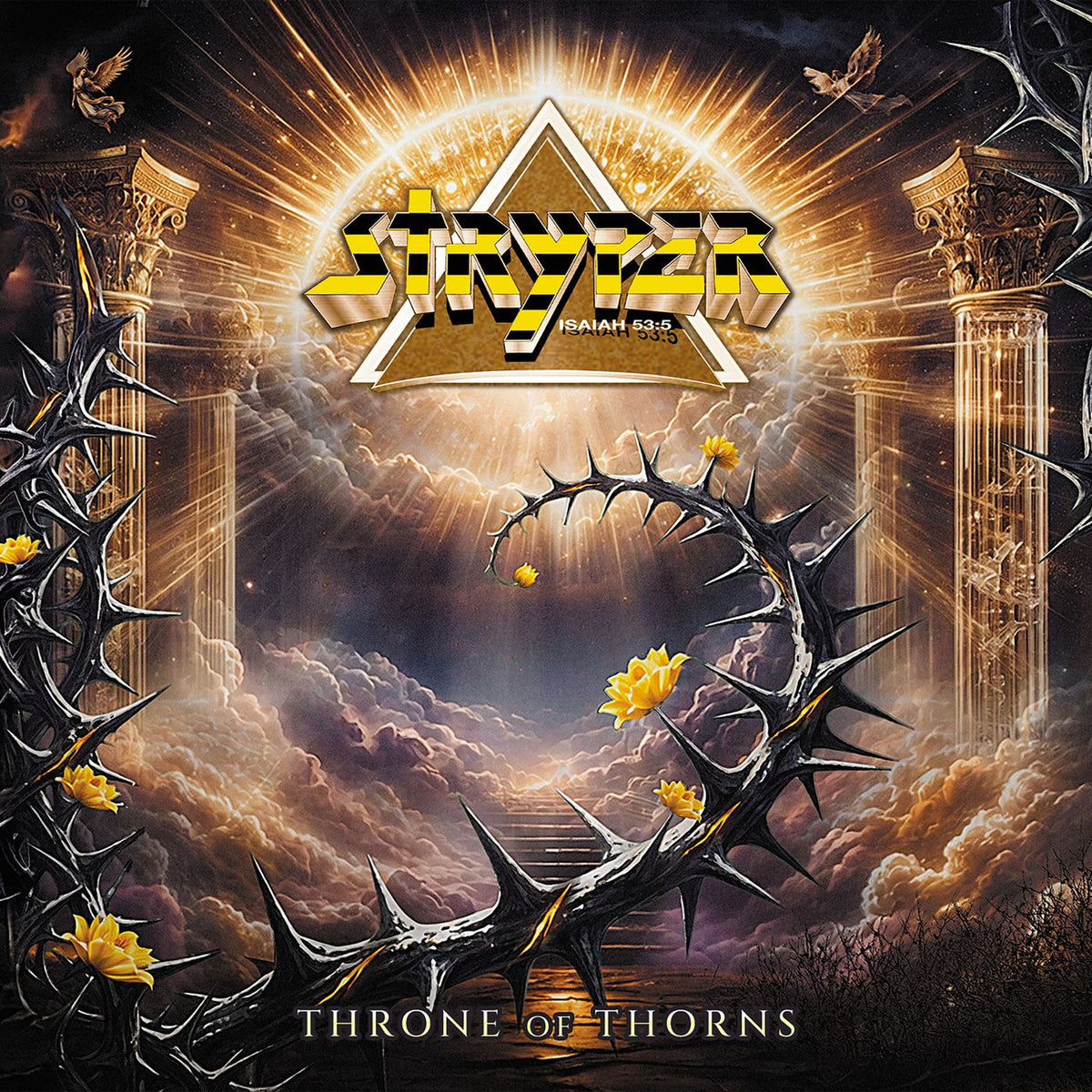 Stryper – Throne of Thorns vinyl record cover