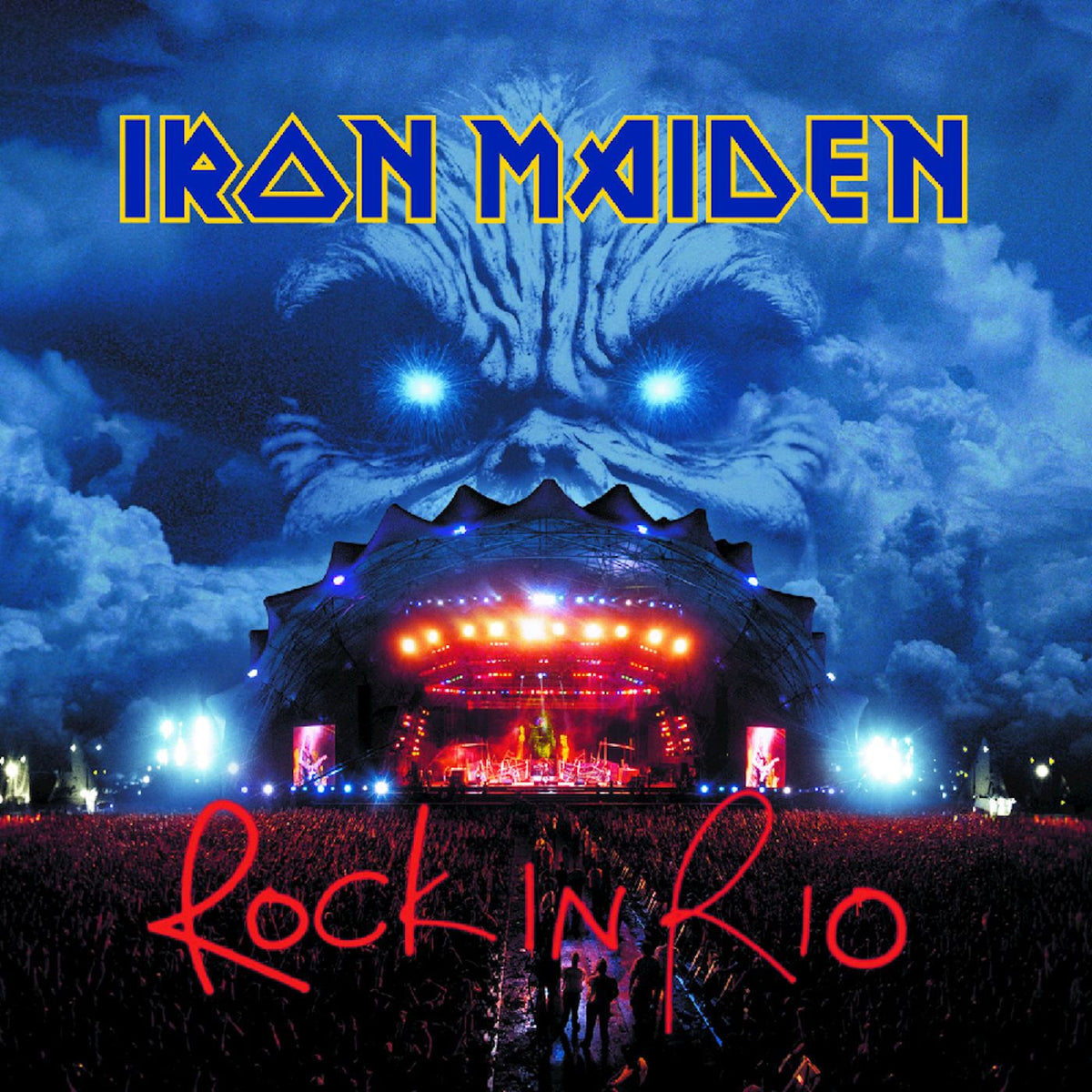 Iron Maiden – Rock In Rio vinyl record cover