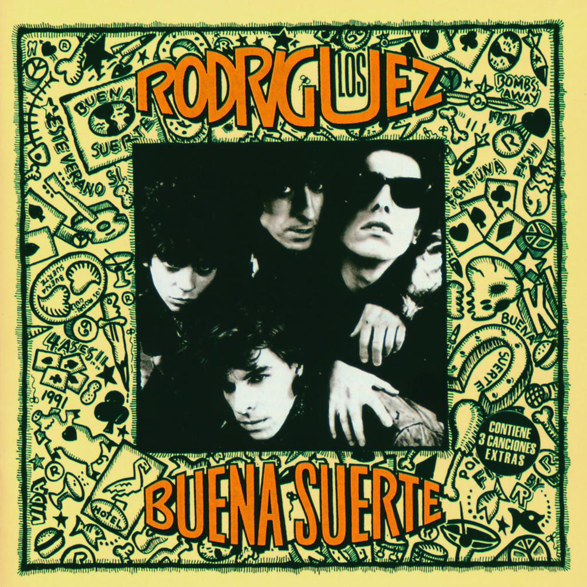 Los Rodriguez – Buena Suerte vinyl record cover
