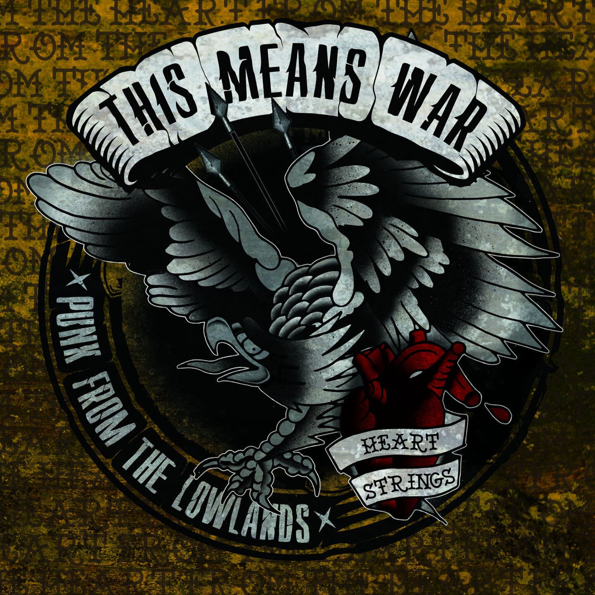 This Means War! – Heartstrings vinyl record cover