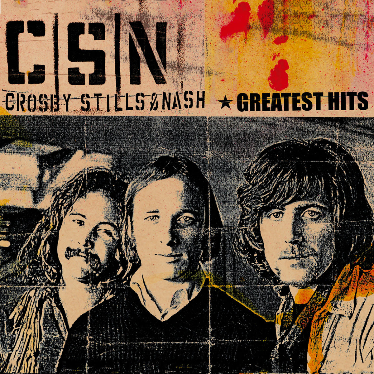 Crosby, Stills & Nash – Greatest Hits vinyl cover