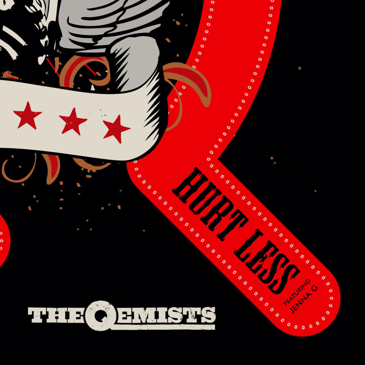 The Qemists – Hurt Less vinyl cover