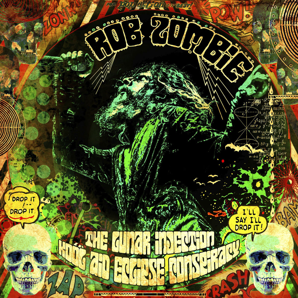 Rob Zombie – The Lunar Injection Kool Aid Eclipse Conspiracy (Picture Disc) vinyl record cover