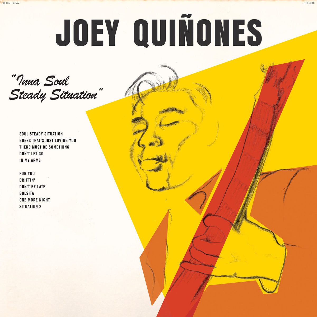 Joey Quinones – Inna Soul Steady Situation vinyl cover
