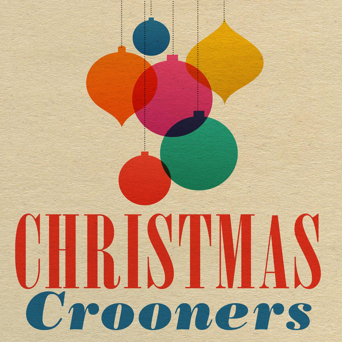 Various Artists – Christmas Crooners vinyl record cover