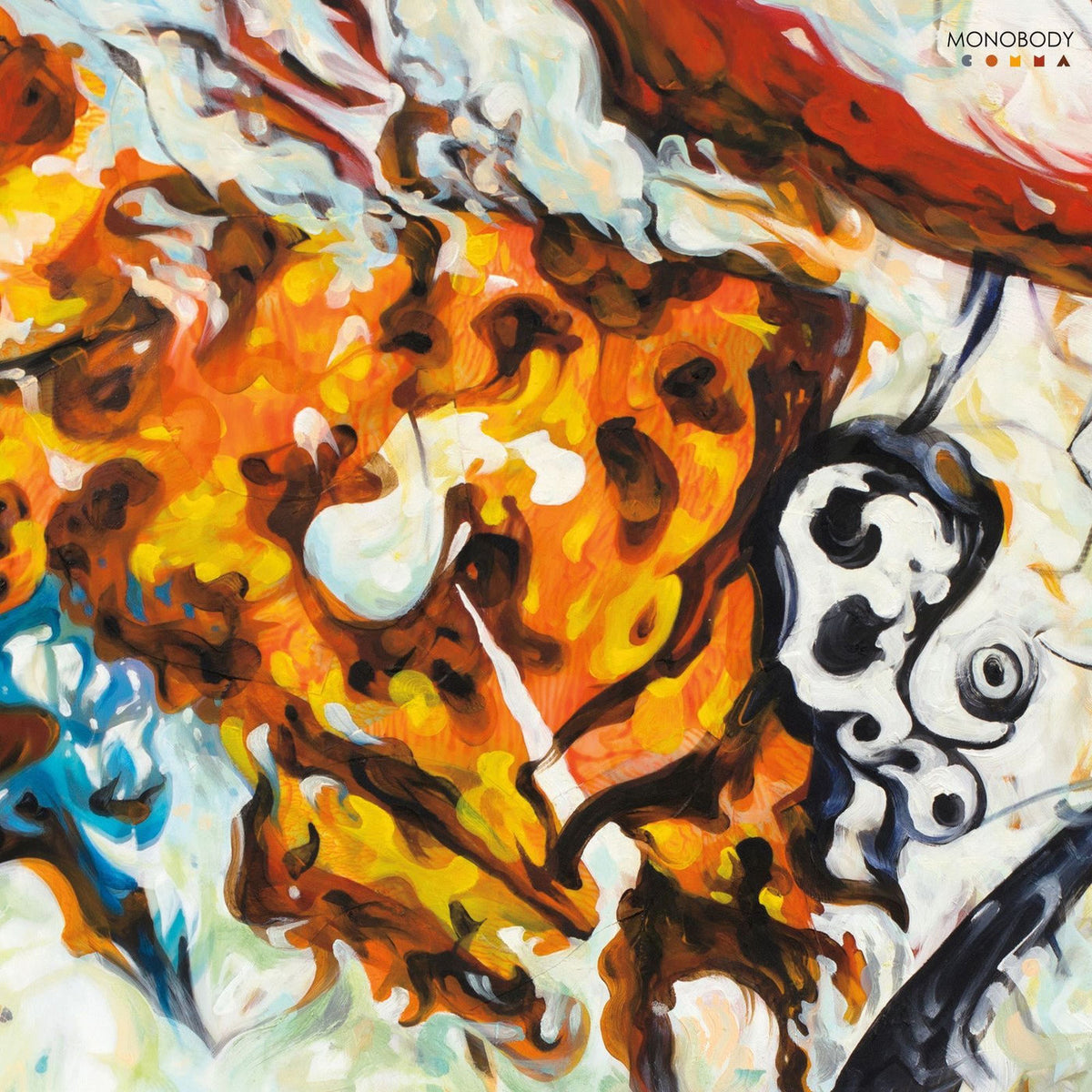 Monobody – Comma (OPAQUE BRIGHT YELLOW) vinyl record cover
