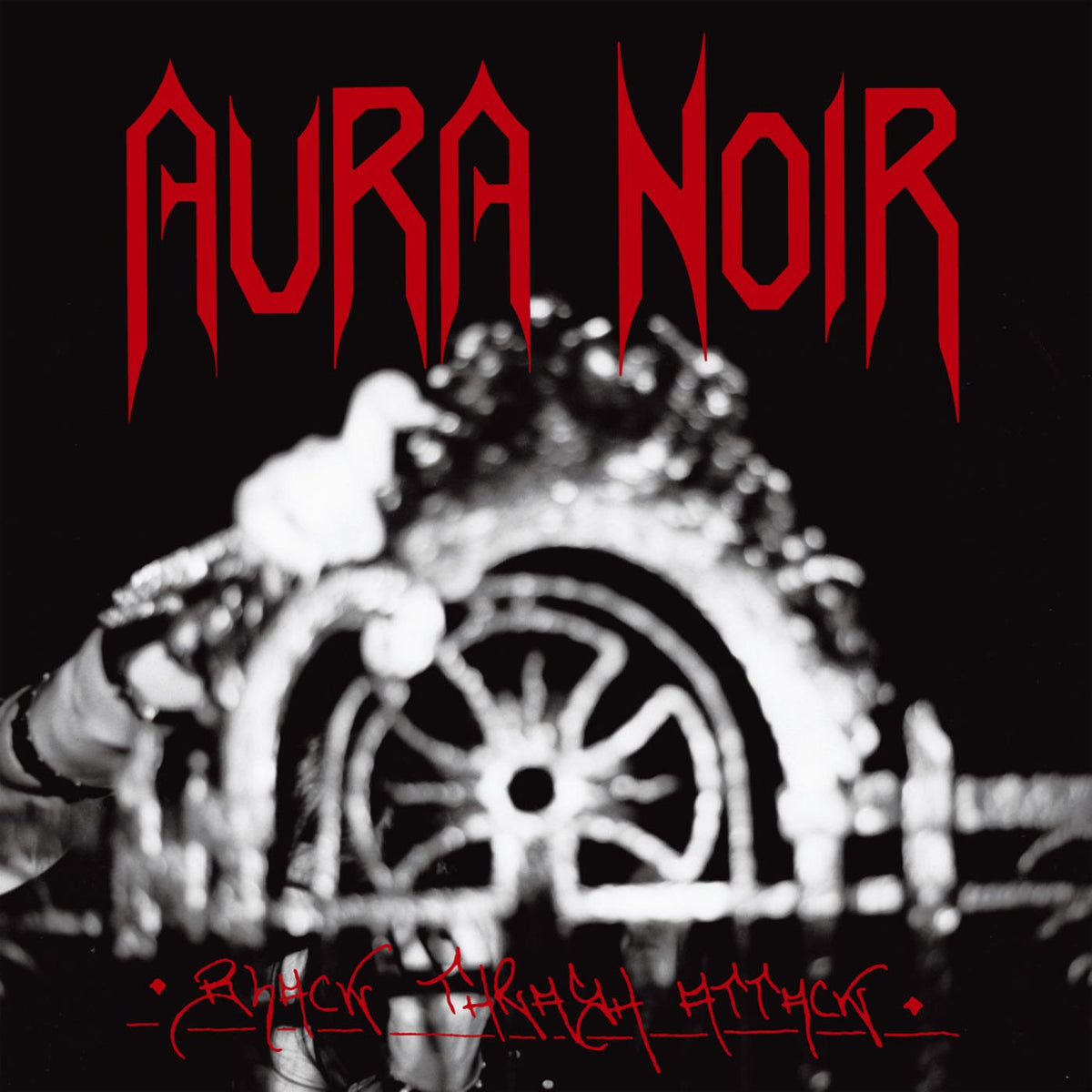 Aura Noir – Black Thrash Attack vinyl cover