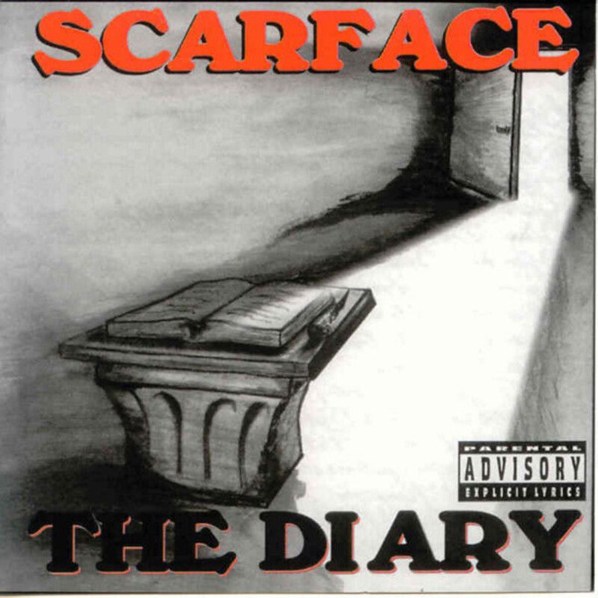 Scarface – The Diary (2026 REISSUE) (2LP) vinyl record cover