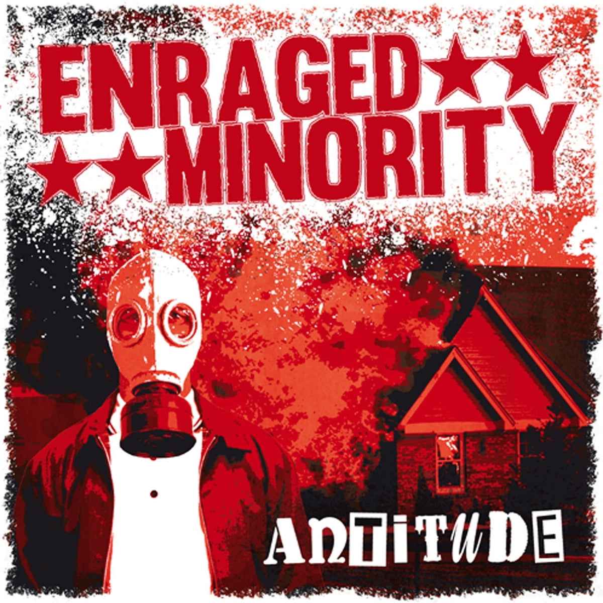 Enraged Minority – Antitude vinyl record cover