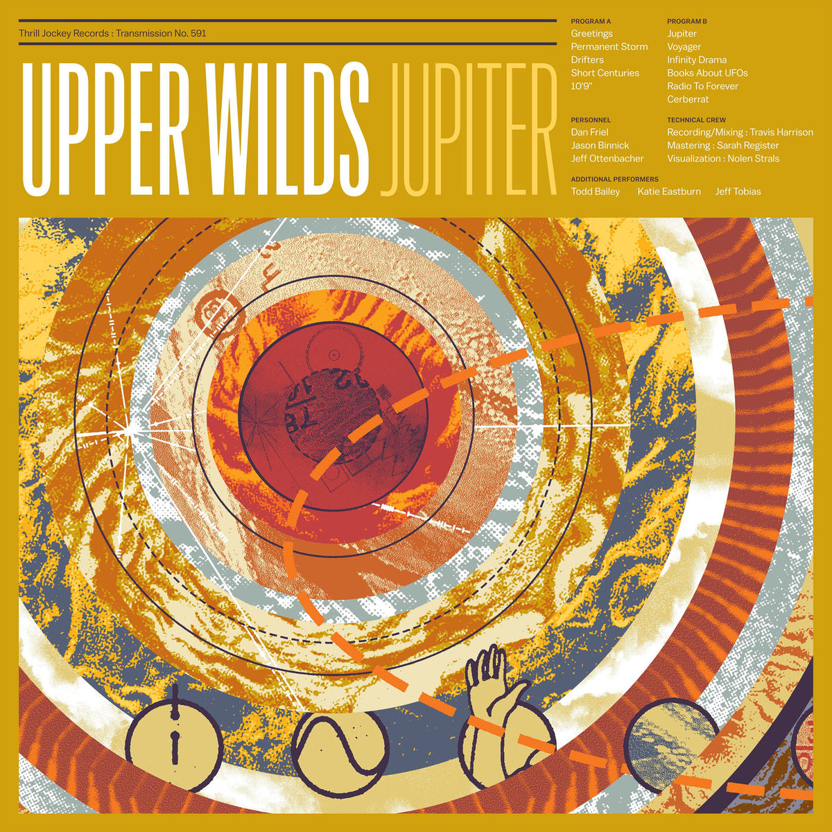 Upper Wilds – Jupiter vinyl record cover