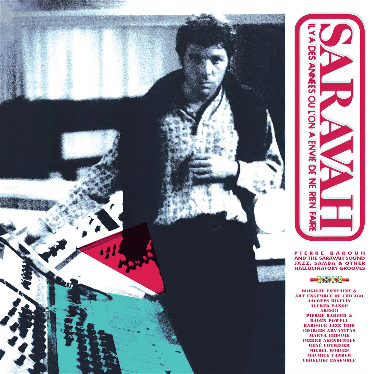 Various Artists – Pierre Barouh & The Saravah Sound vinyl cover