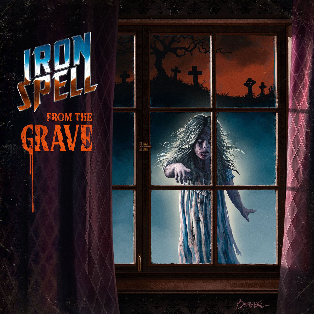 Iron Spell – From The Grave vinyl record cover