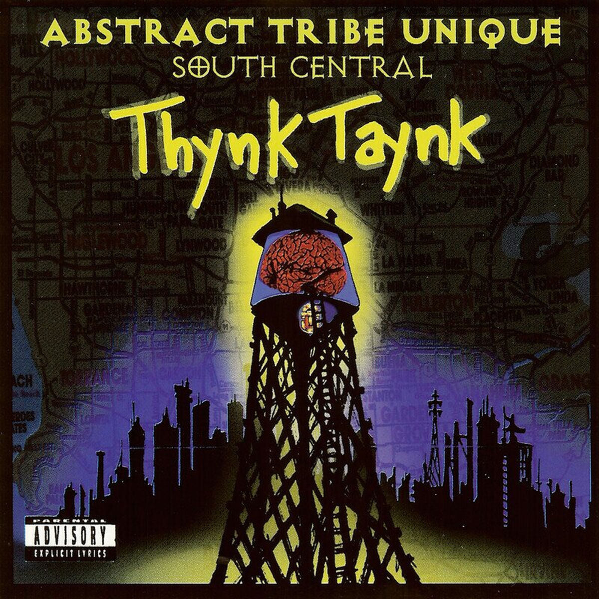 Abstract Tribe Unique – South Central Thynk Taynk (Remastered) vinyl record cover