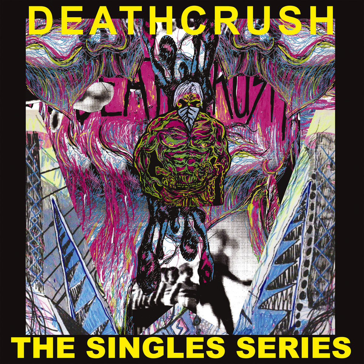 Deathcrush – The Singles Series vinyl record cover