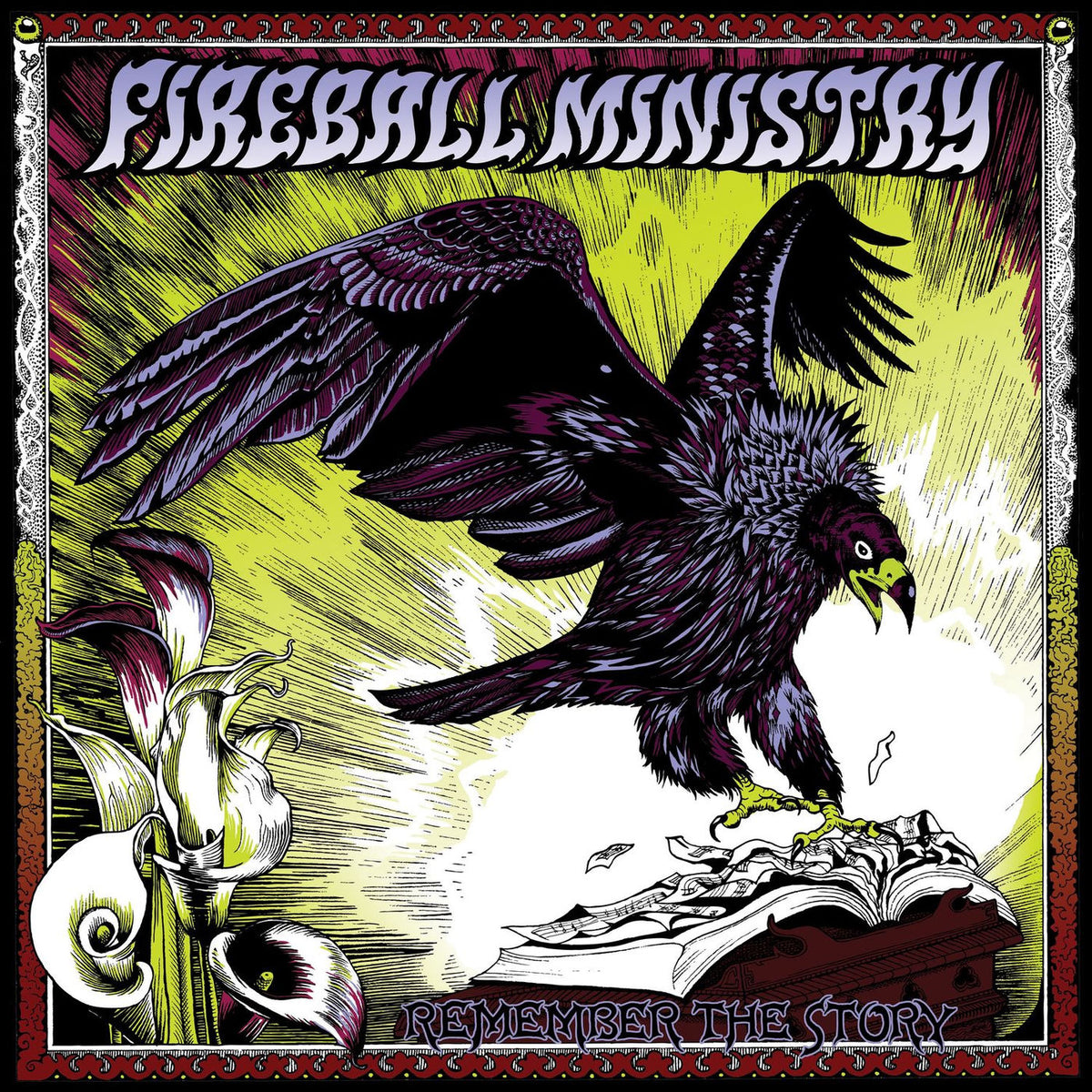 Fireball Ministry – Remember the Story vinyl record cover