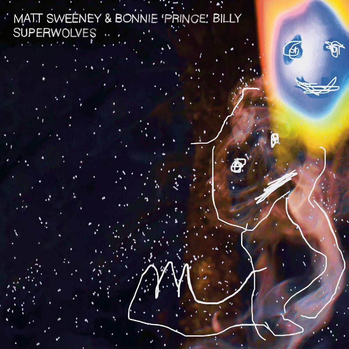 Matt Sweeney – Superwolves vinyl cover