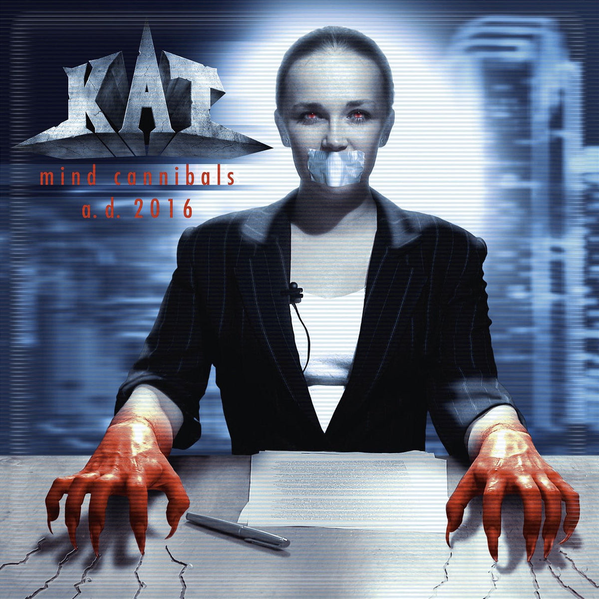 KAT – Mind Cannibals Ad 2016 [LP] vinyl record cover