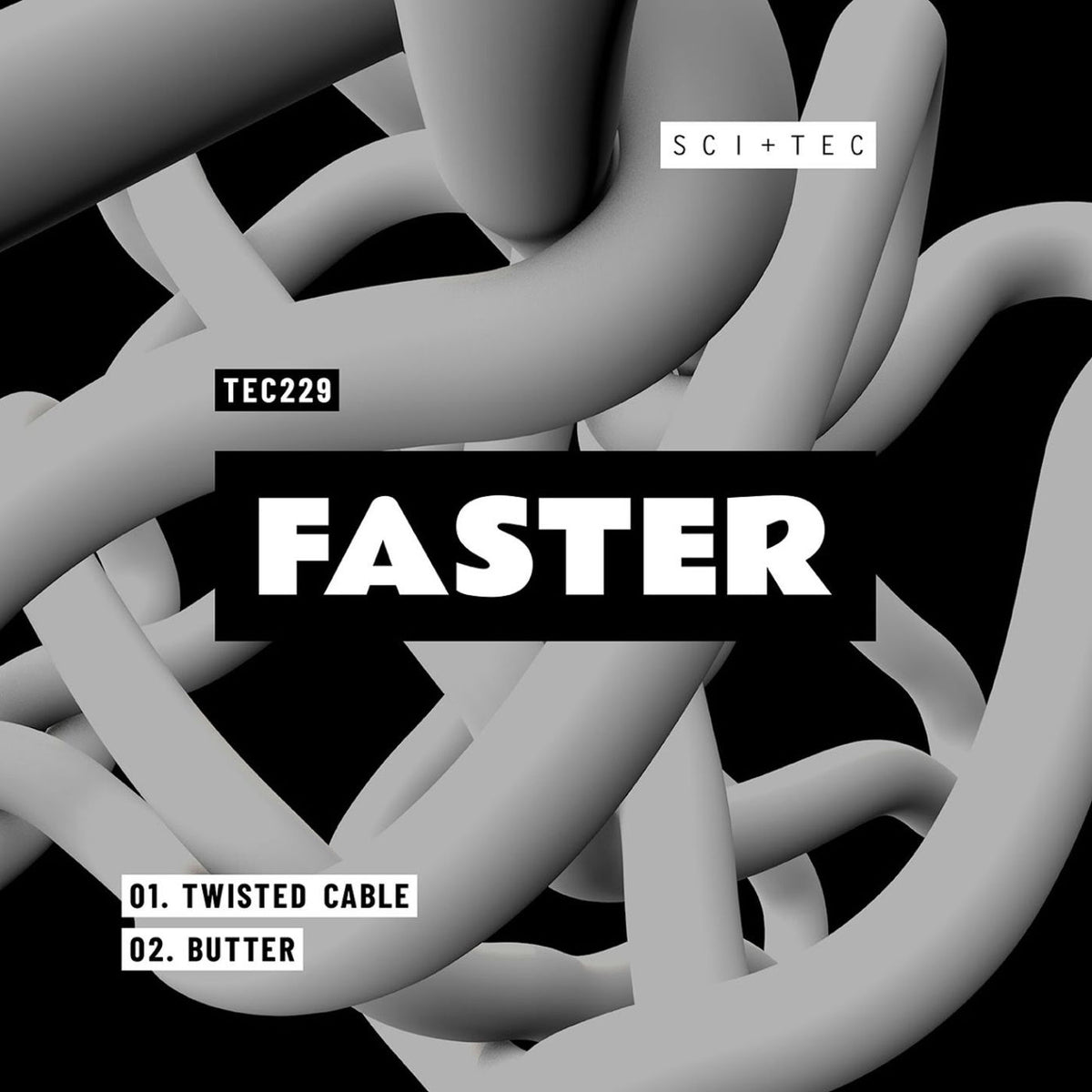 Faster – Twisted Cables vinyl cover