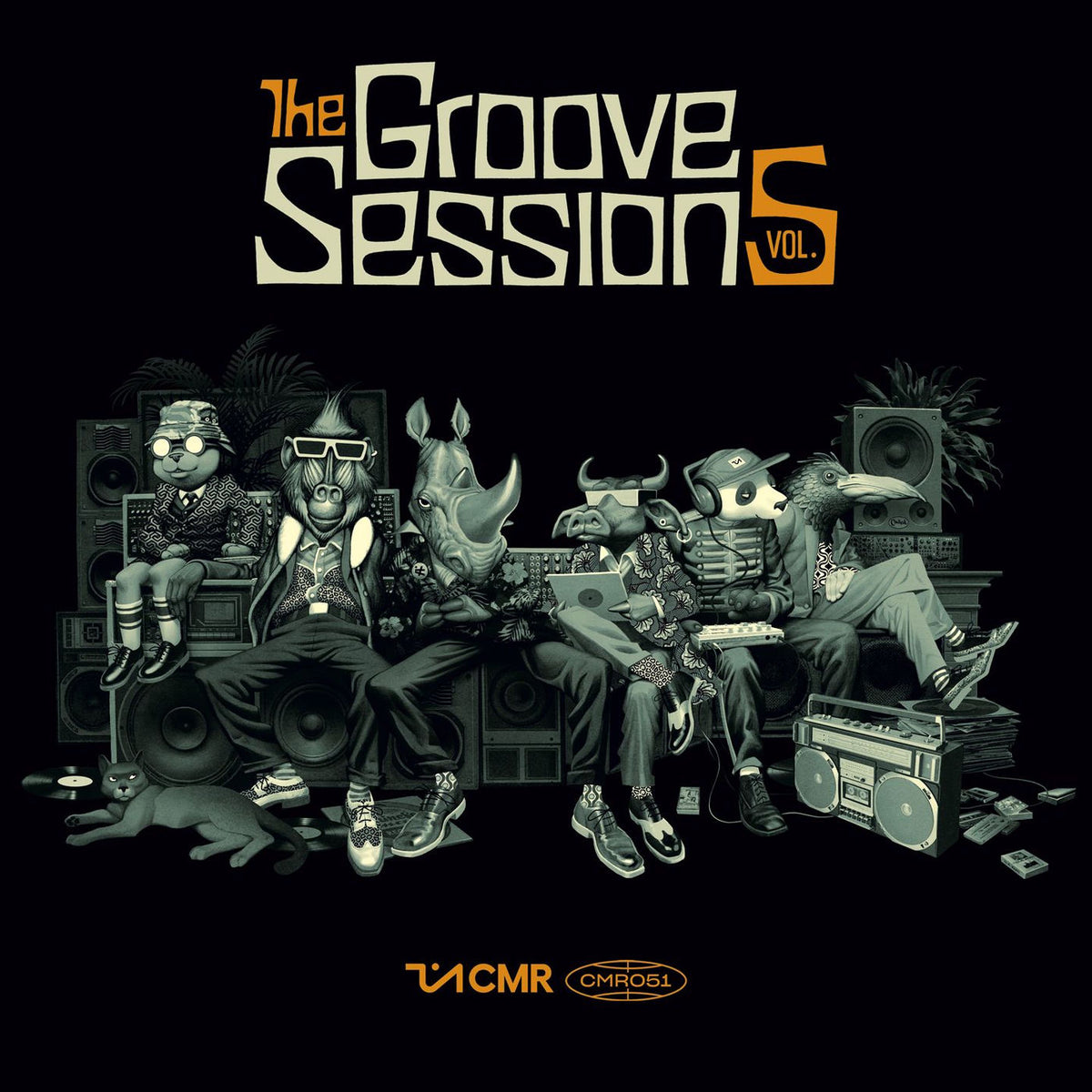 Chinese Man – Groove Sessions Vol. 5 vinyl record cover