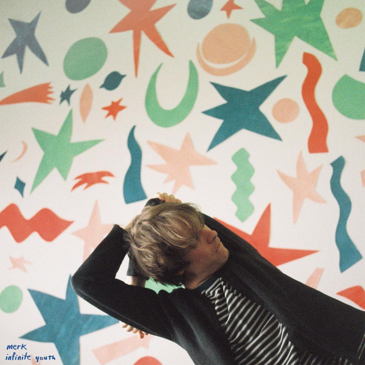 MERK – Infinite Youth [LP] (BLUE MARBLE VINYL) vinyl record cover