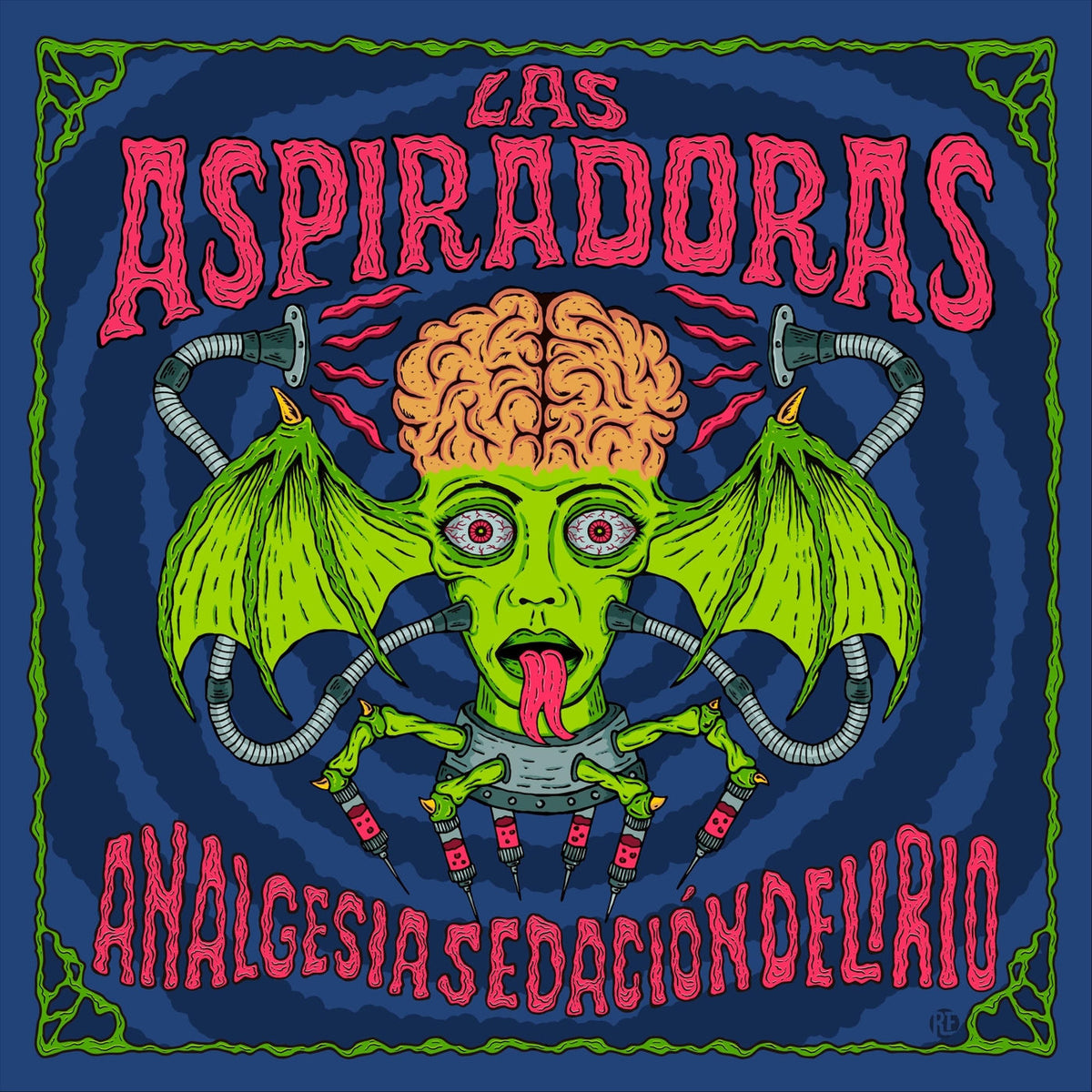 Las Aspiradoras – Analgesia Sedacion Delirio vinyl record cover