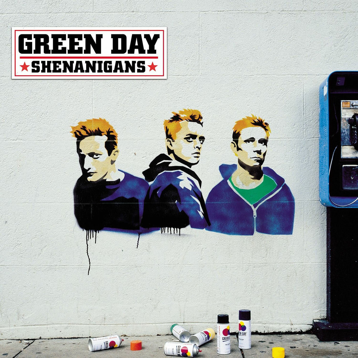 Green Day – Shenanigans vinyl record cover