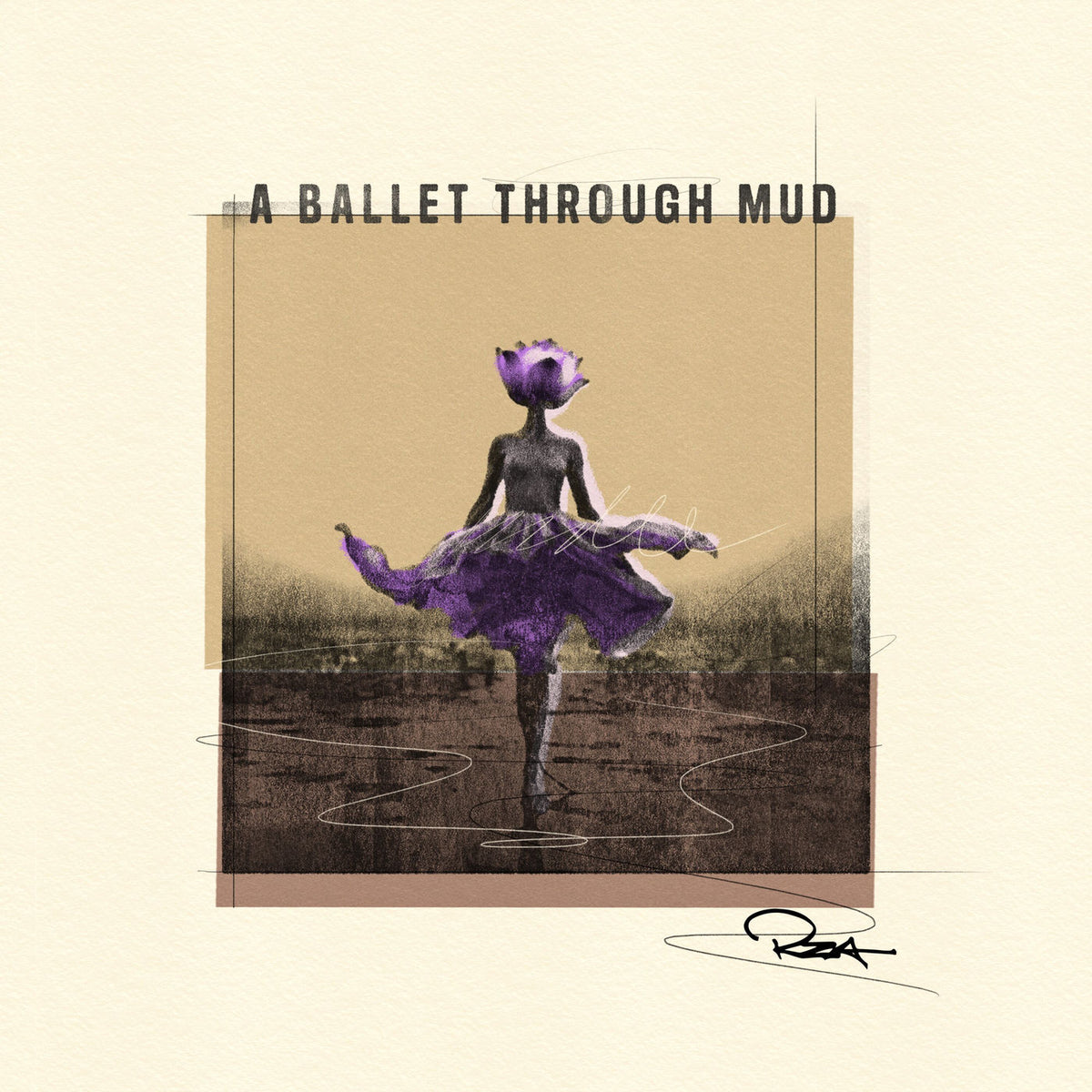 Rza – A Ballet Through Mud vinyl cover