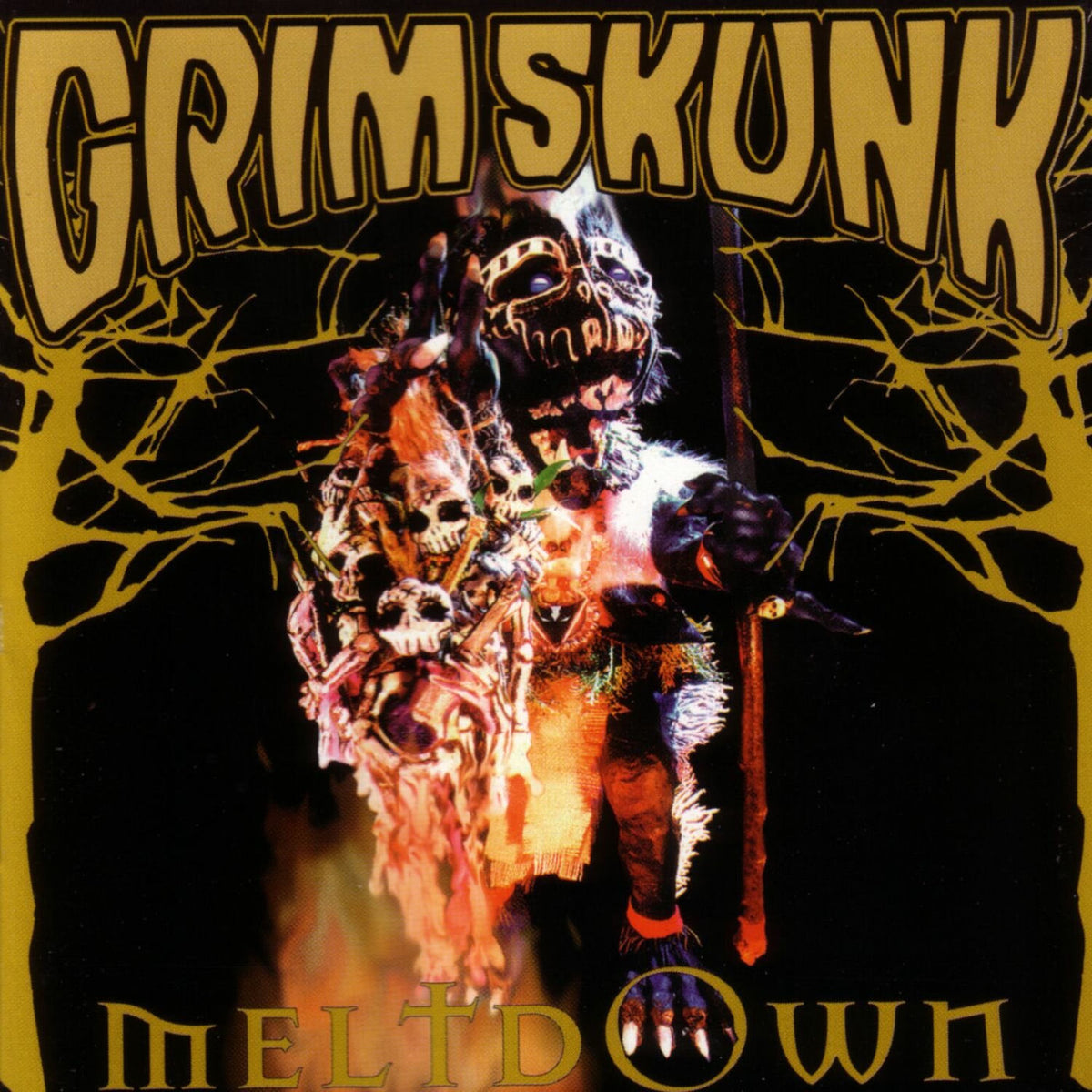 Grimskunk – Meltdown [BLACK LP VINYL] vinyl record cover