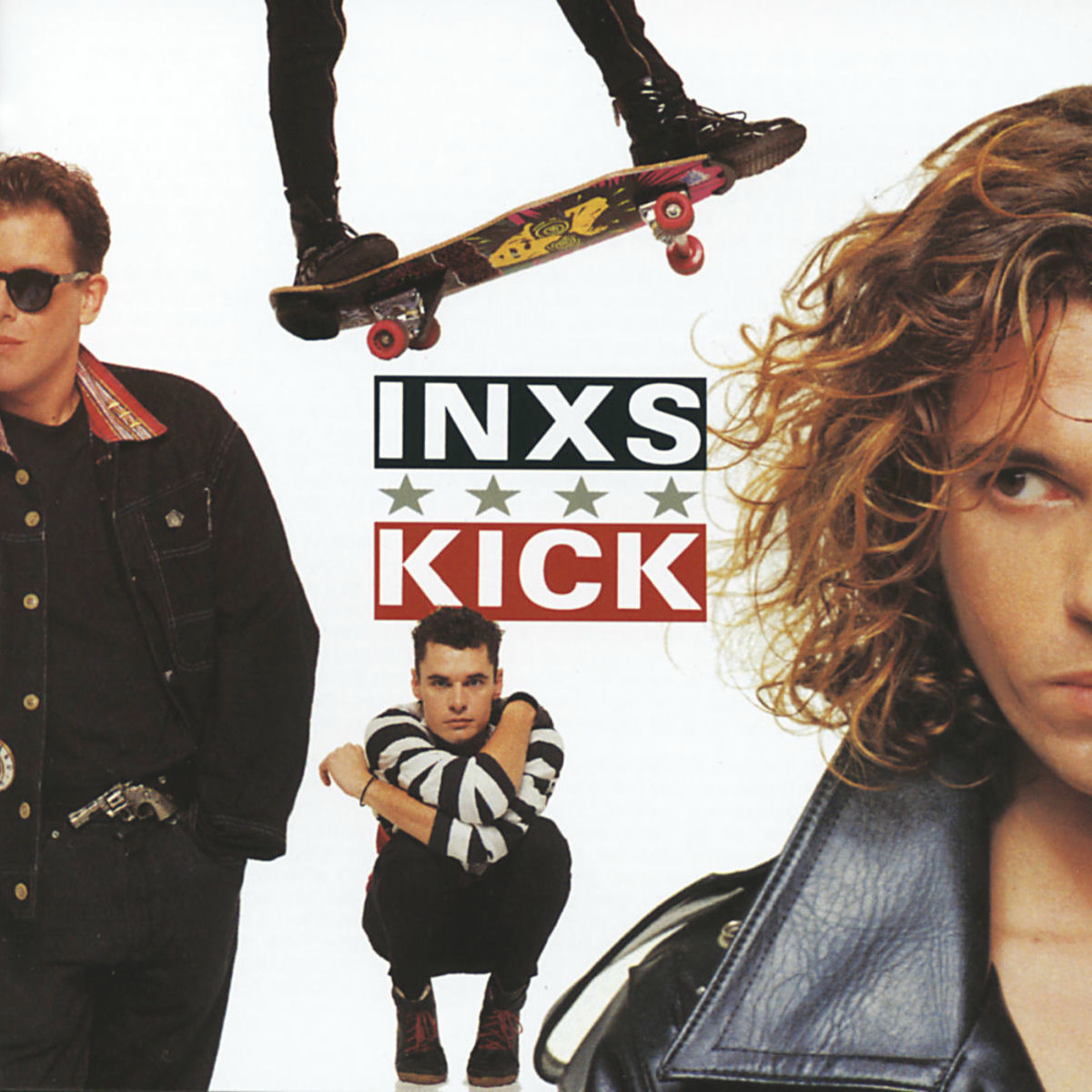 Inxs – Kick (Clear Vinyl) (Coloured Vinyl) vinyl record cover