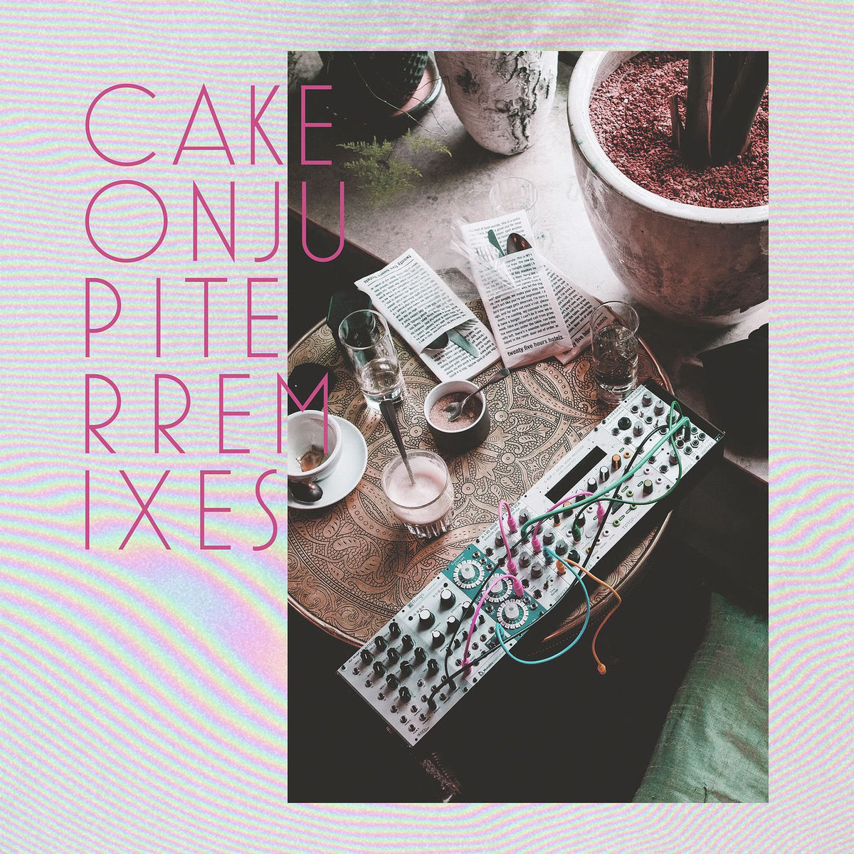 Panic Girl – Cake On Jupiter vinyl record cover