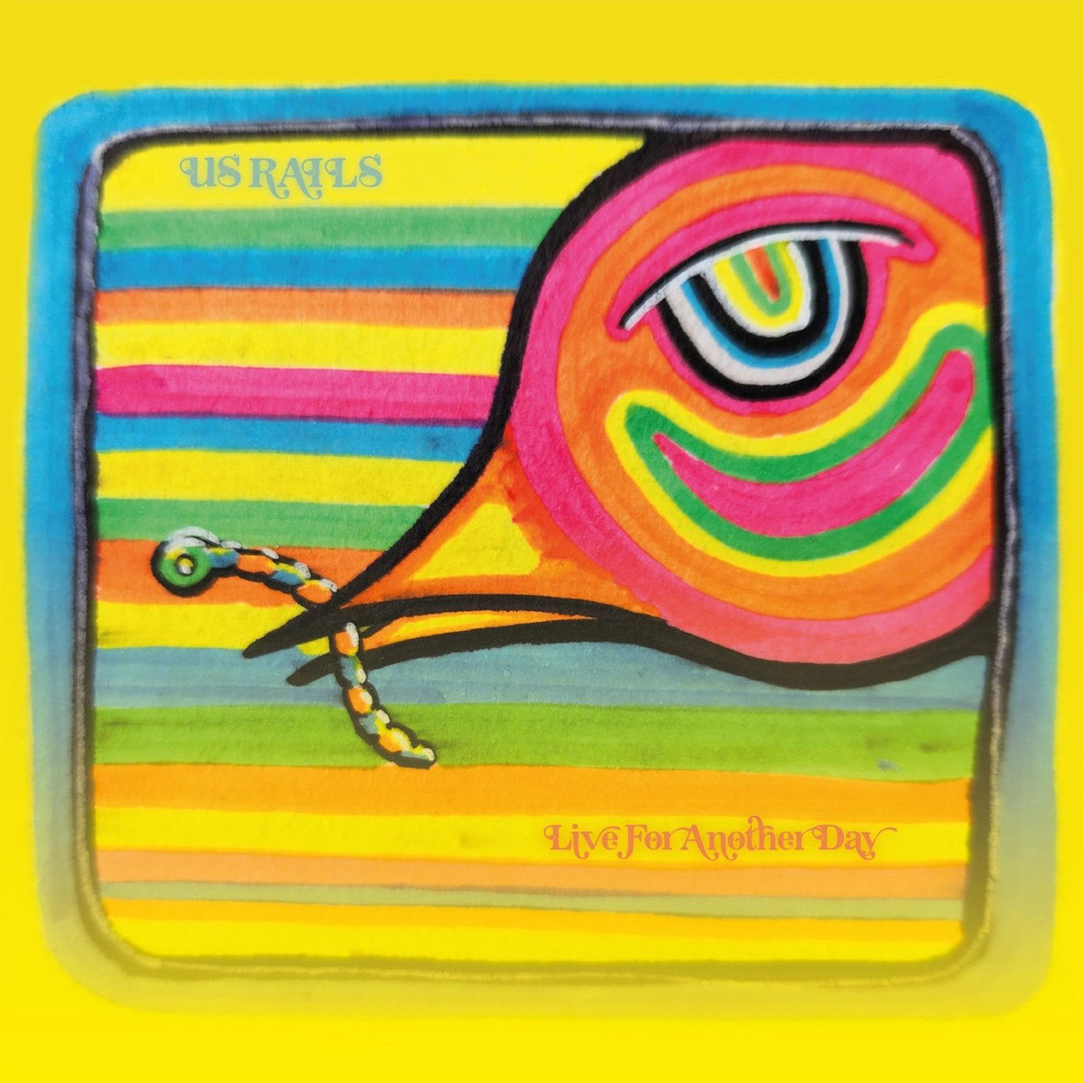 Us Rails – Live For Another Day [LP] vinyl record cover
