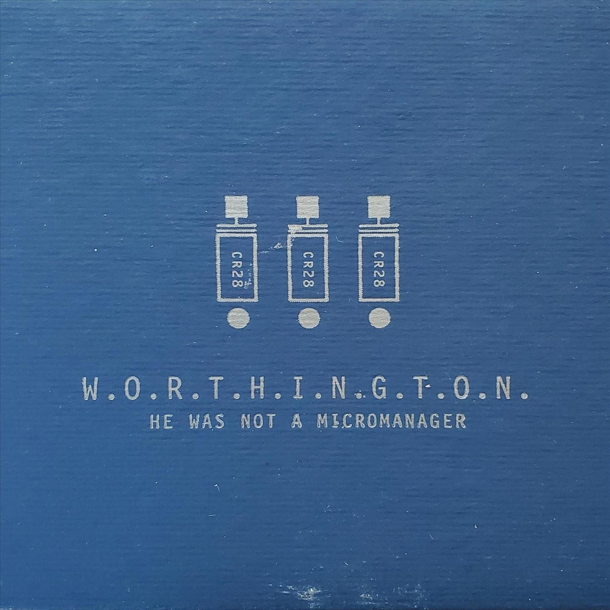 Worthington – He Was Not a Micromanager vinyl cover