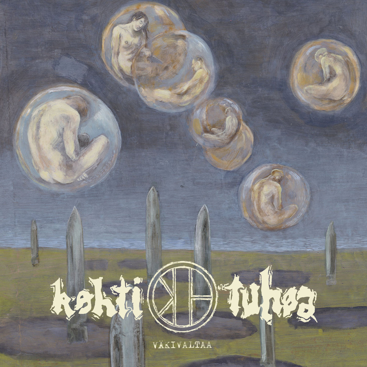 Kohti Tuhoa – Väkivaltaa vinyl cover