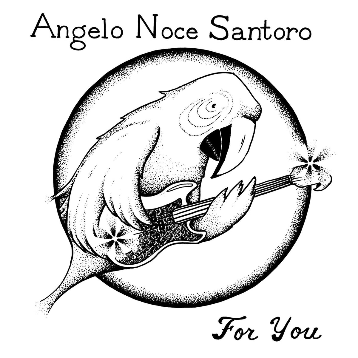 Angelo Noce Santoro – For You vinyl record cover