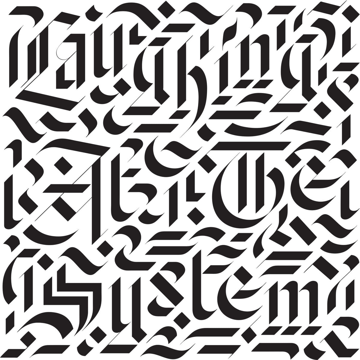 Total control – Laughing At The System vinyl cover