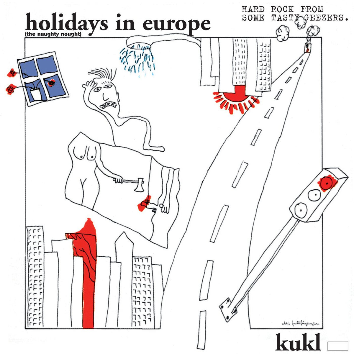 K.U.K.L. – Holidays in Europe vinyl record cover