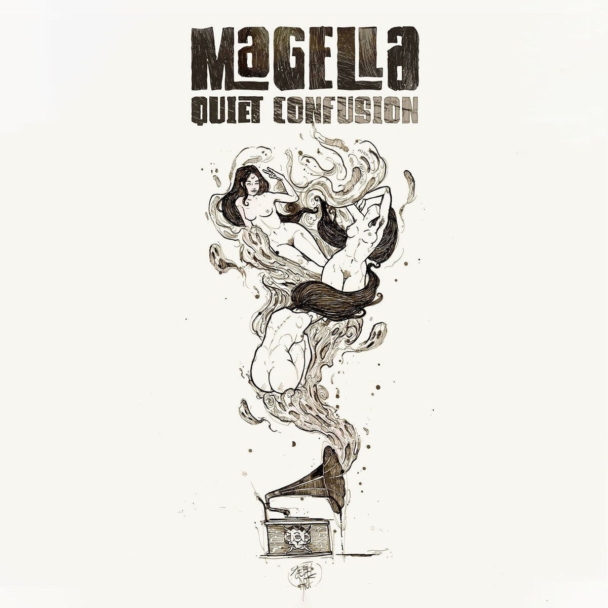 Quiet Confusion – Magella (Burgundy Vinyl) vinyl record cover