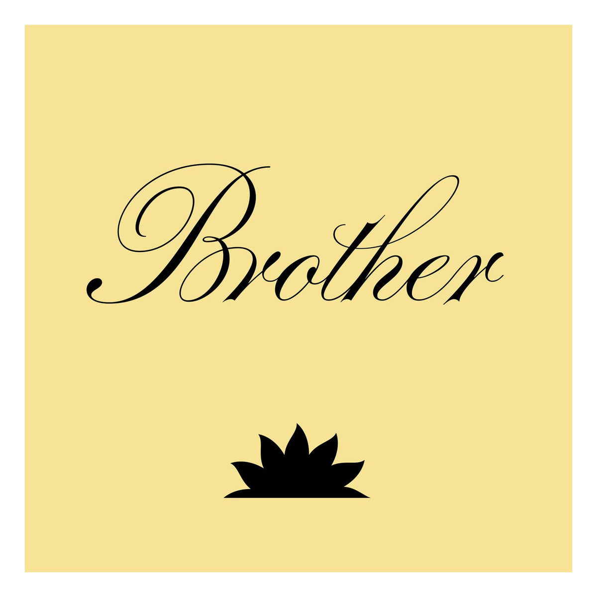 Brthr – Brother vinyl record cover
