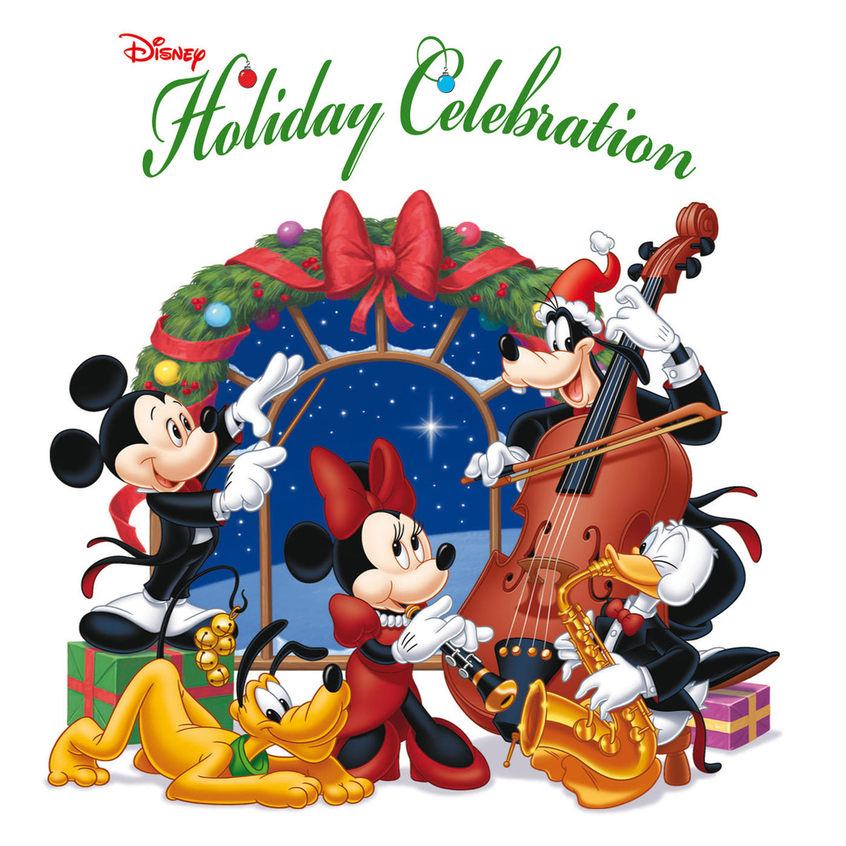 Various Artists – Disney Holiday Celebration (TRANSLUCENT GREEN VINYL) (+POSTER) vinyl record cover