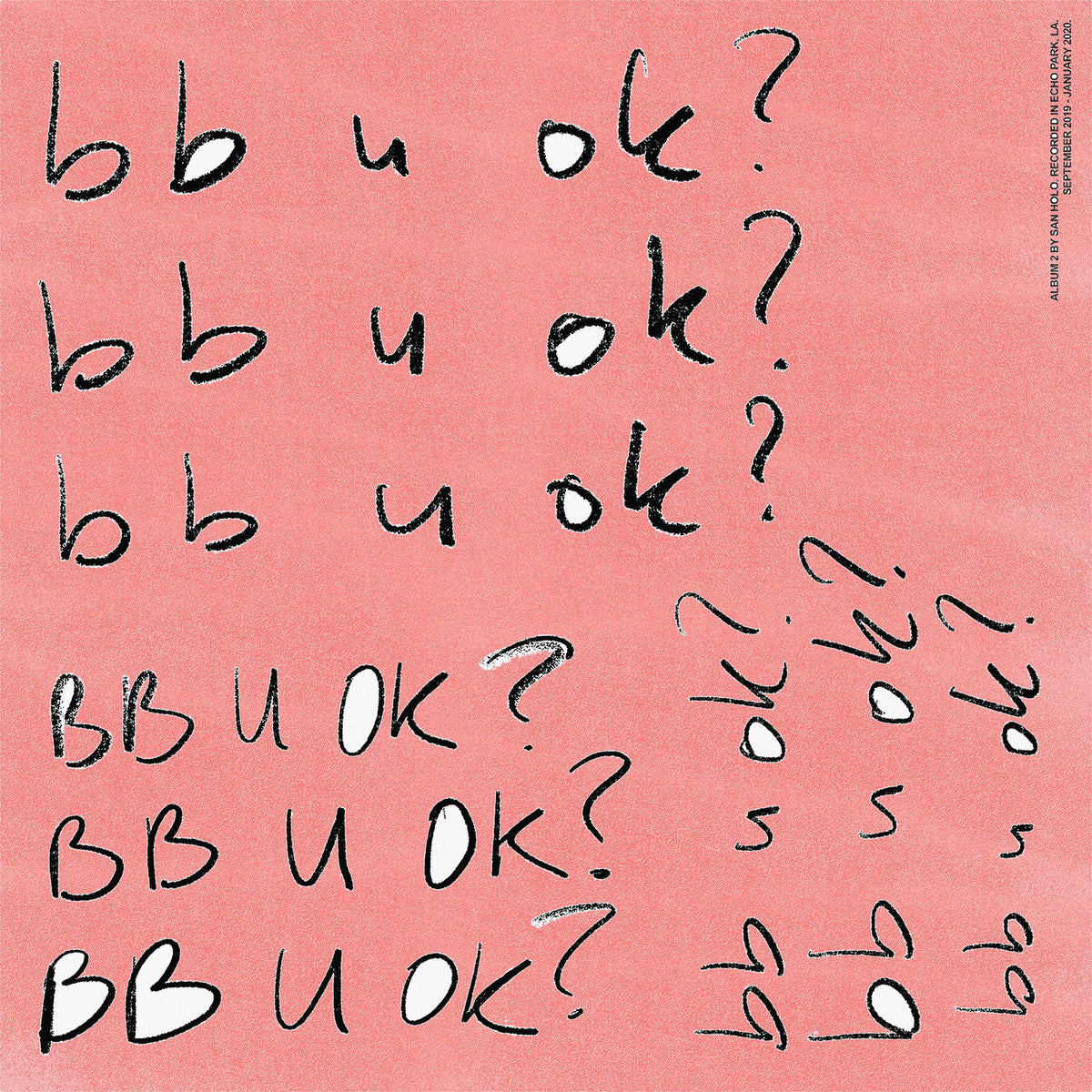 San Holo – Bb U Ok? vinyl record cover